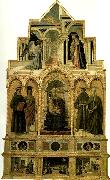 Piero della Francesca polyptych of saint anthony oil